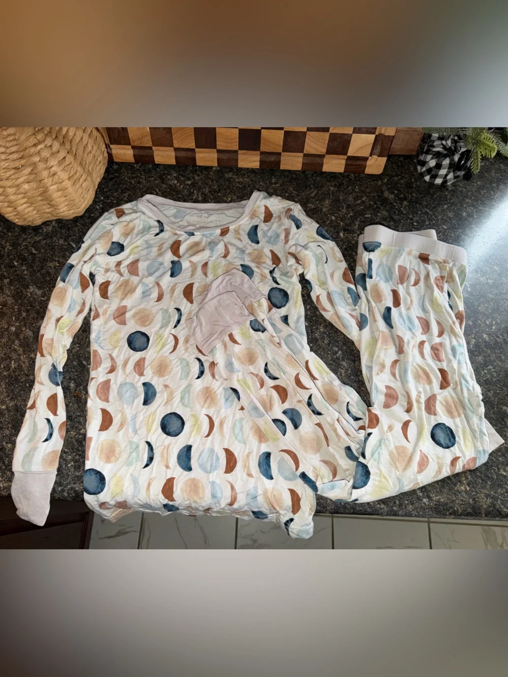 Little Sleepsies Kids 9/10 Bamboo Pajama Set